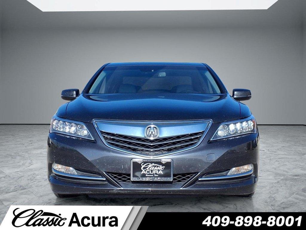 Used 2014 Gilded Pewter Metallic Acura 4dr Sdn Advance Pkg image 3
