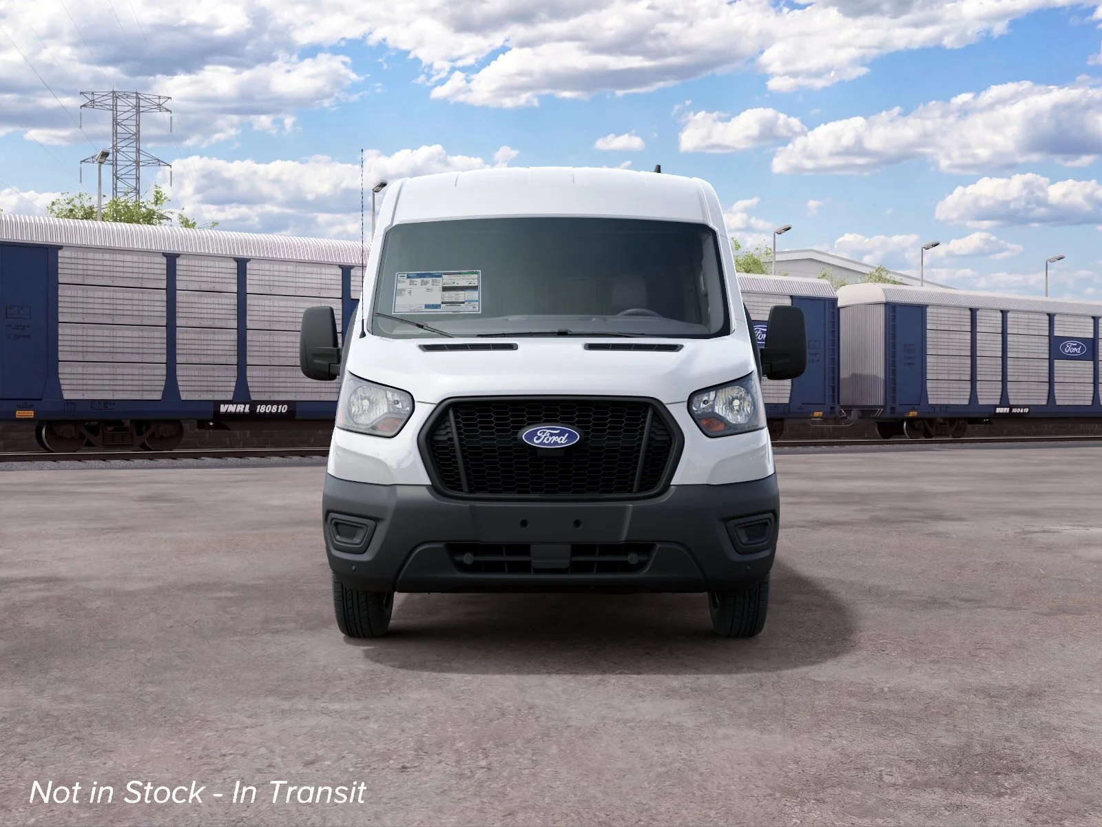 New 2027 Oxford White Ford Cargo Van image 7