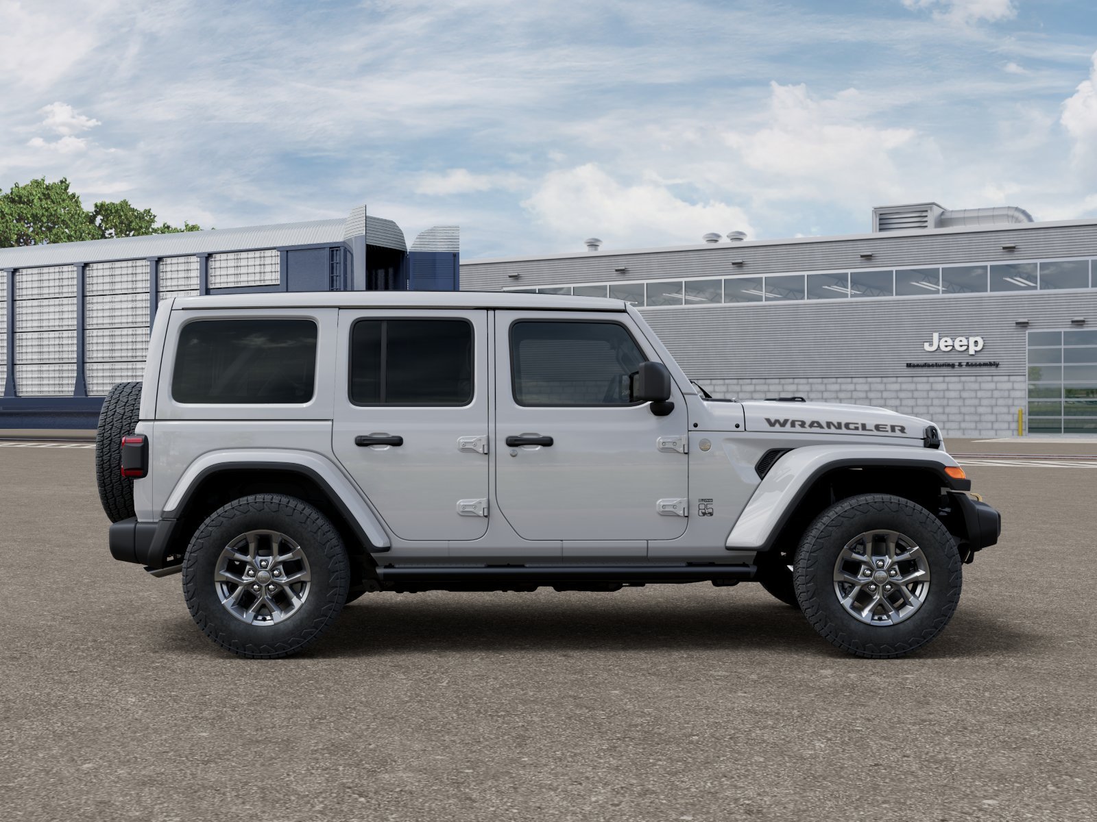 New 2026 Bright White Clear-Coat Exterior Paint Jeep 85th Anniversary image 12