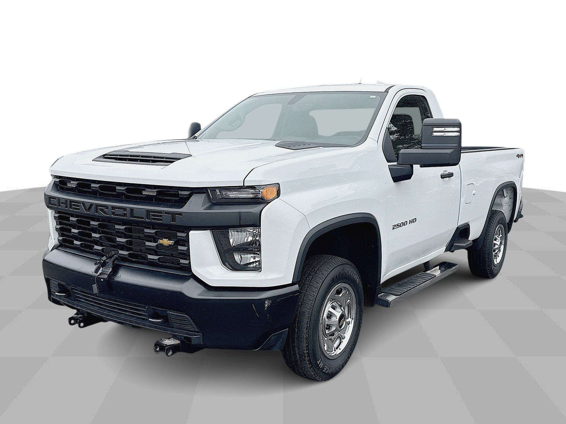 SUMMIT WHITE 2021 Chevrolet Silverado 2500HD Work Truck LB 4WD Pickup Truck Four-Wheel Drive