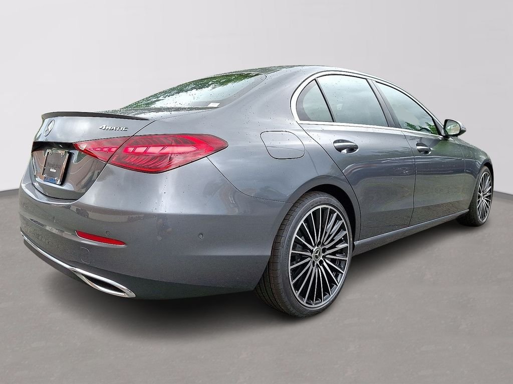 New 2026 Selenite Grey Metallic Mercedes-Benz C 300 image 3