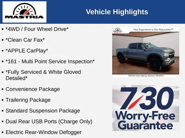 Used 2024 Sterling Gray Metallic Chevrolet RST image 13