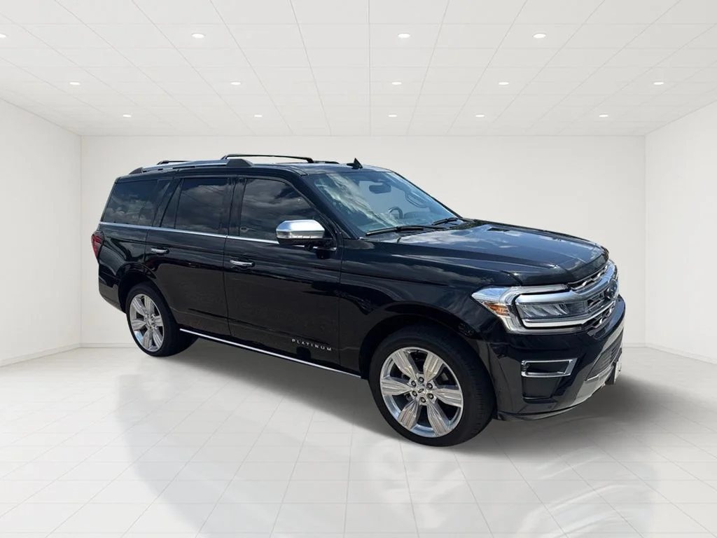 Used 2024 Black Ford Platinum image 2