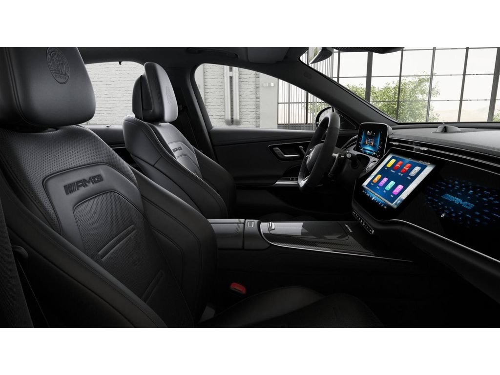 New 2027 MANUFAKTUR Moonlight White Metallic Mercedes-Benz AMG® E 53 Hybrid Sedan image 46