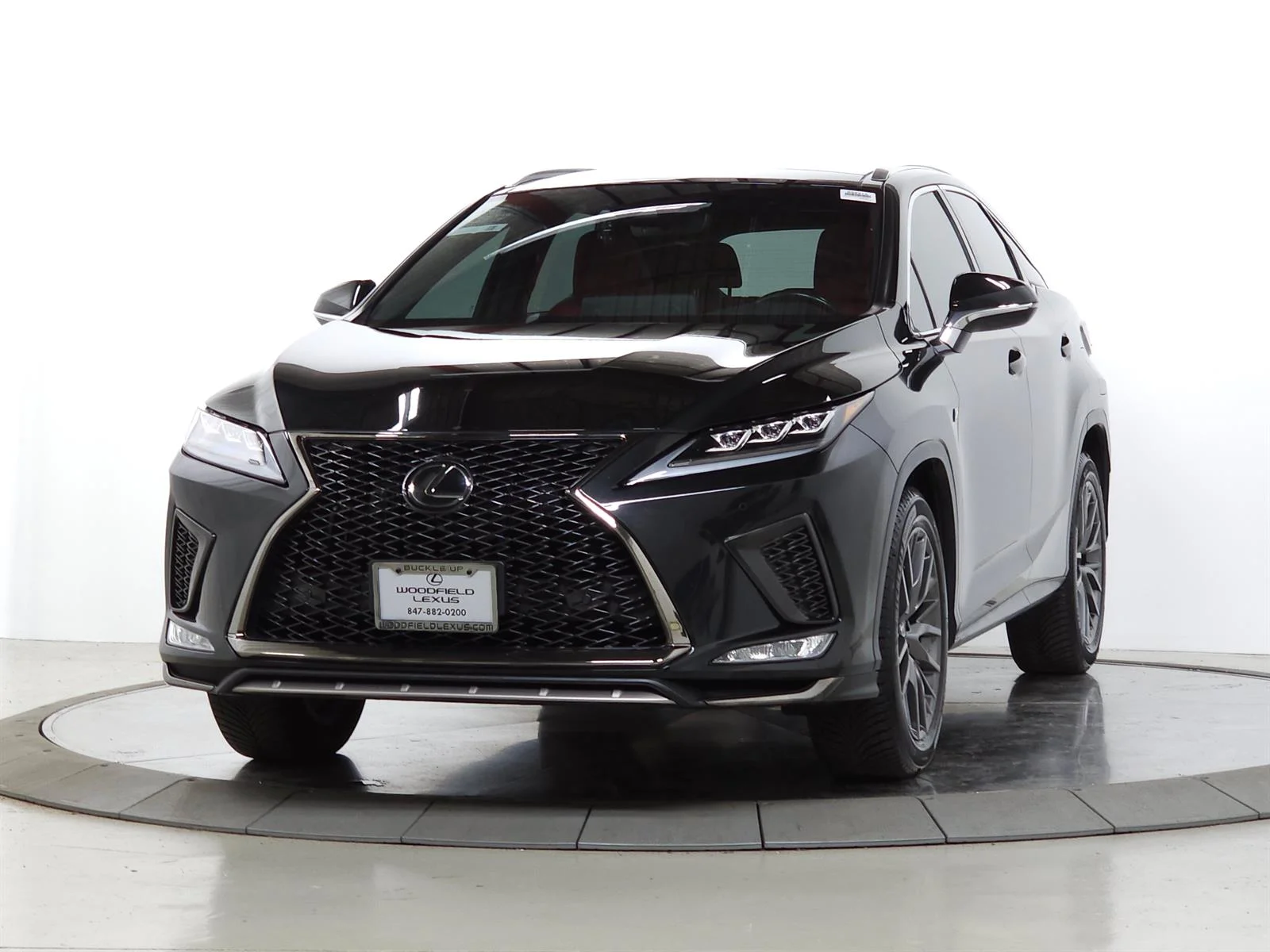 Used 2021 Black Lexus F SPORT Handling image 3