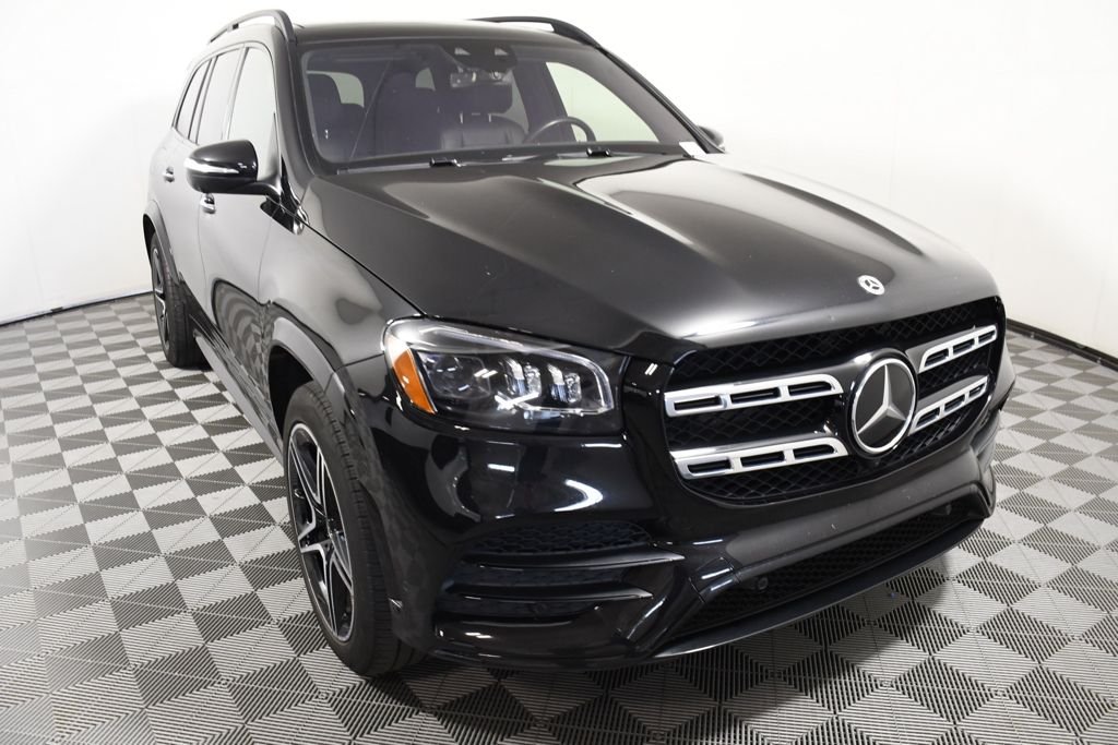 Used 2022 Obsidian Black Metallic Mercedes-Benz GLS 450 image 9
