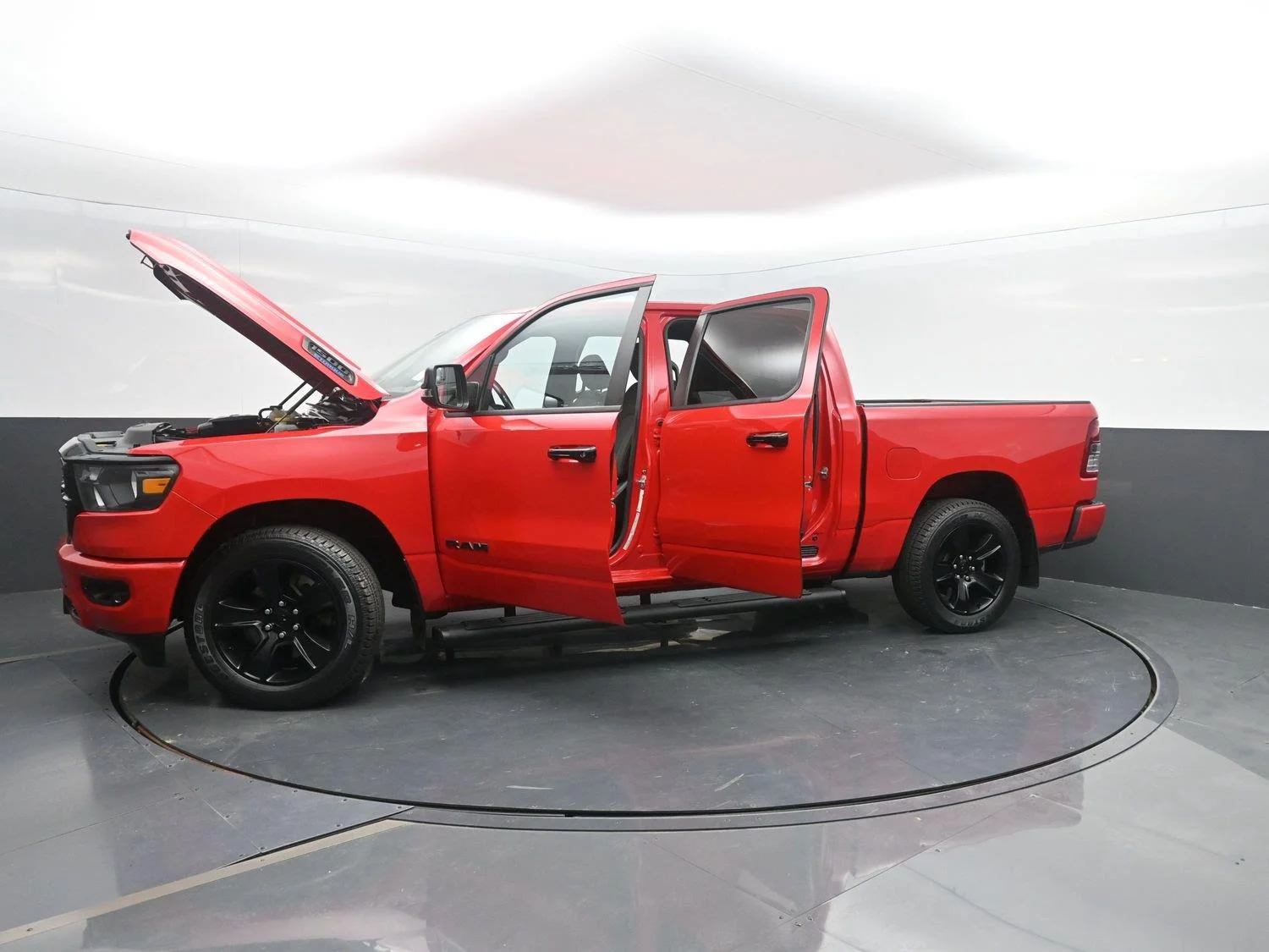 Used 2023 Flame Red Clearcoat Ram Big Horn image 48