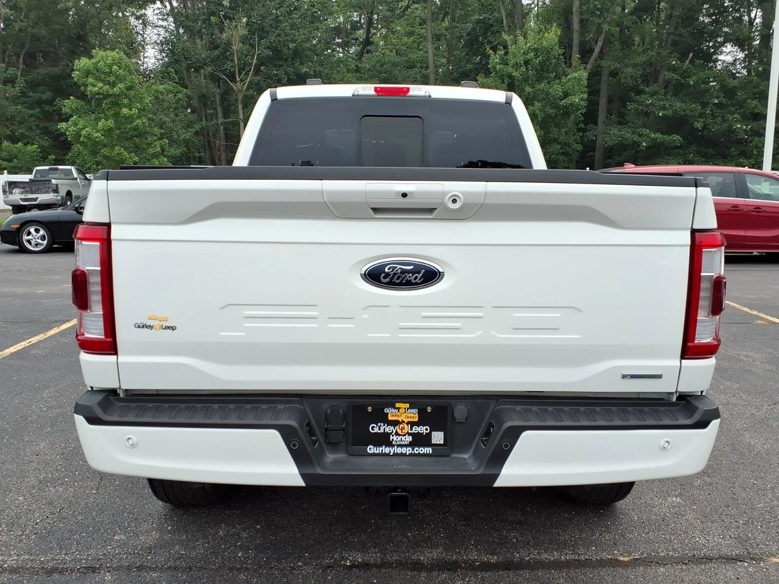 Used 2023 White Metallic Ford LARIAT image 11