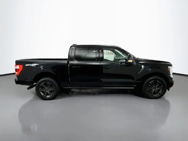 Certified Used 2023 Black Metallic Ford Lariat image 8