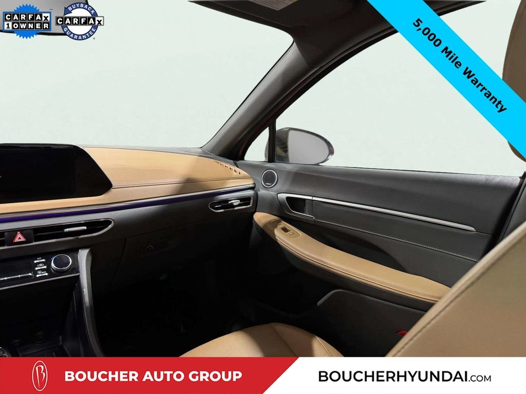 Certified Used 2020 Calypso Red Hyundai Limited image 11
