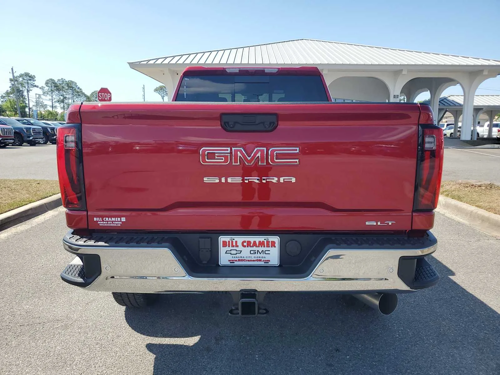 New 2026 Volcanic Red Tintcoat GMC SLT image 4