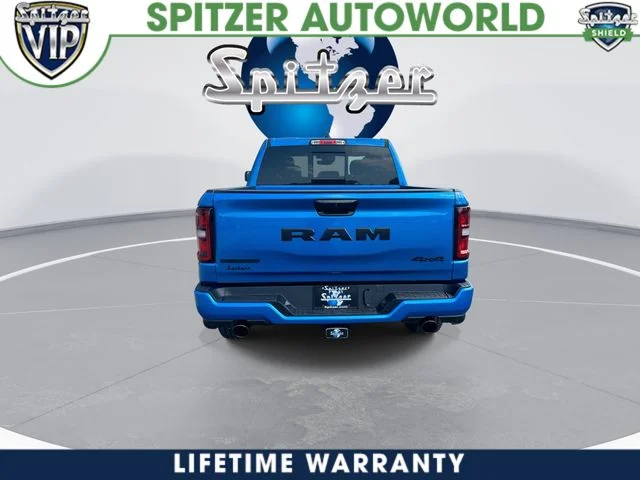 New 2026 Hydro Blue Pearl-Coat Exterior Paint RAM Big Horn/Lone Star image 8