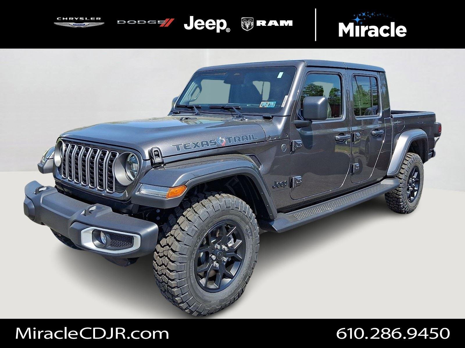 New 2026 Granite Crystal Metallic Clear-Coat Exterior Paint Jeep Texas Trail image 1