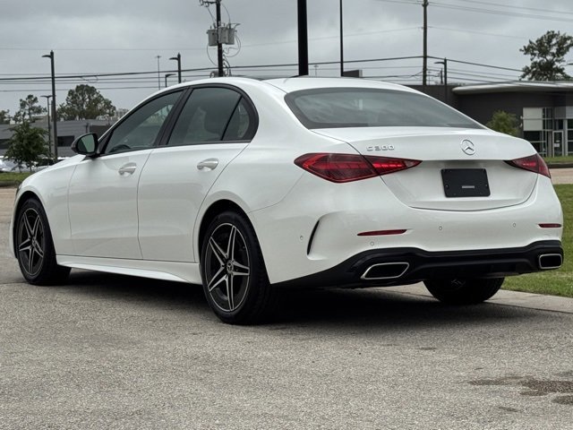 New 2025 Polar White Mercedes-Benz C 300 image 24