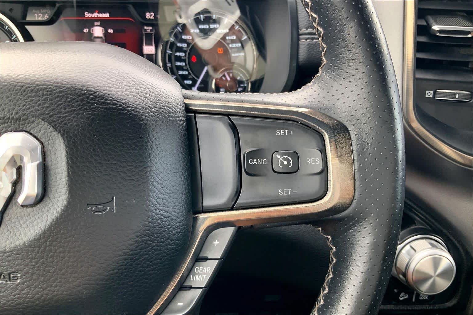 Used 2020 Diamond Black Crystal Pearlcoat Ram Rebel image 25