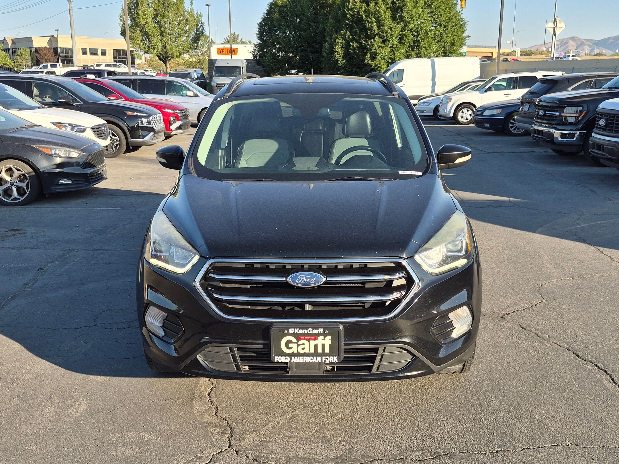 Used 2017 Shadow Black Ford Titanium image 9