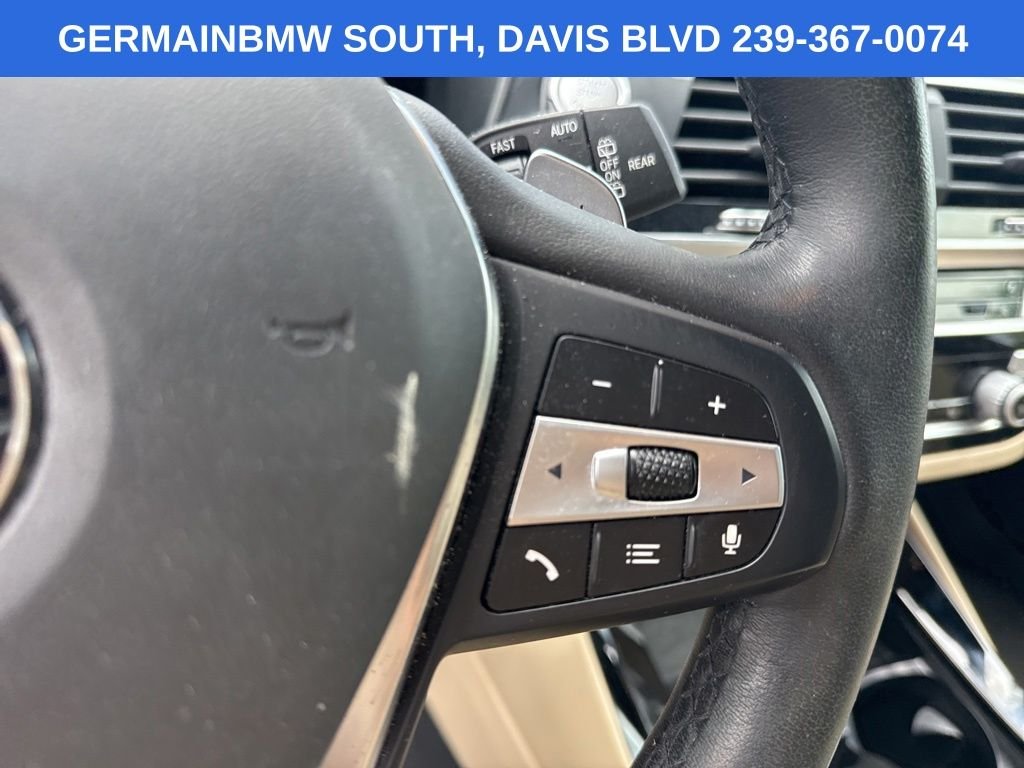 Used 2021 White Metallic BMW xDrive30i image 17