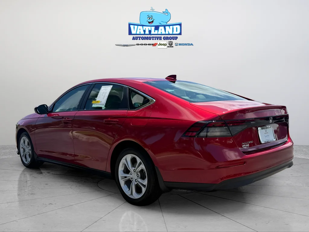 Certified Used 2025 Radiant Red Metallic Honda LX image 3