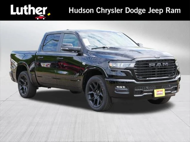 New 2026 Diamond Black Crystal Pearl-Coat Exterior Paint RAM LARAMIE image 1