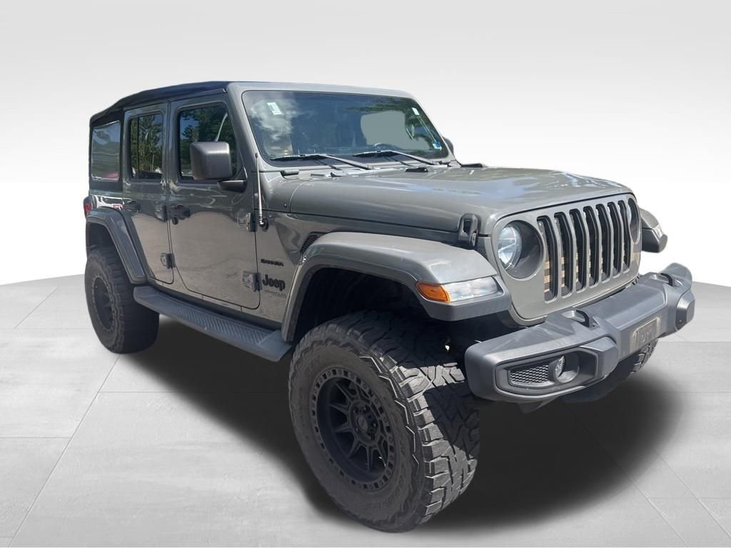 Used 2019 Gray Jeep Unlimited Sahara image 7