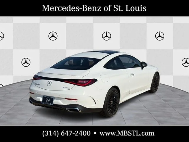 New 2026 Polar White Mercedes-Benz CLE 450 image 3