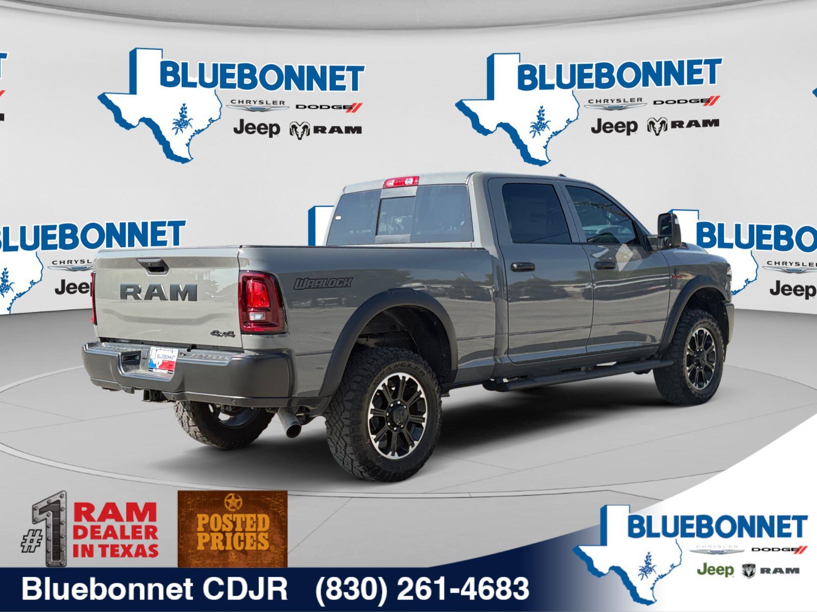 New 2027 Ceramic Gray Clear-Coat Exterior Paint RAM Warlock image 5