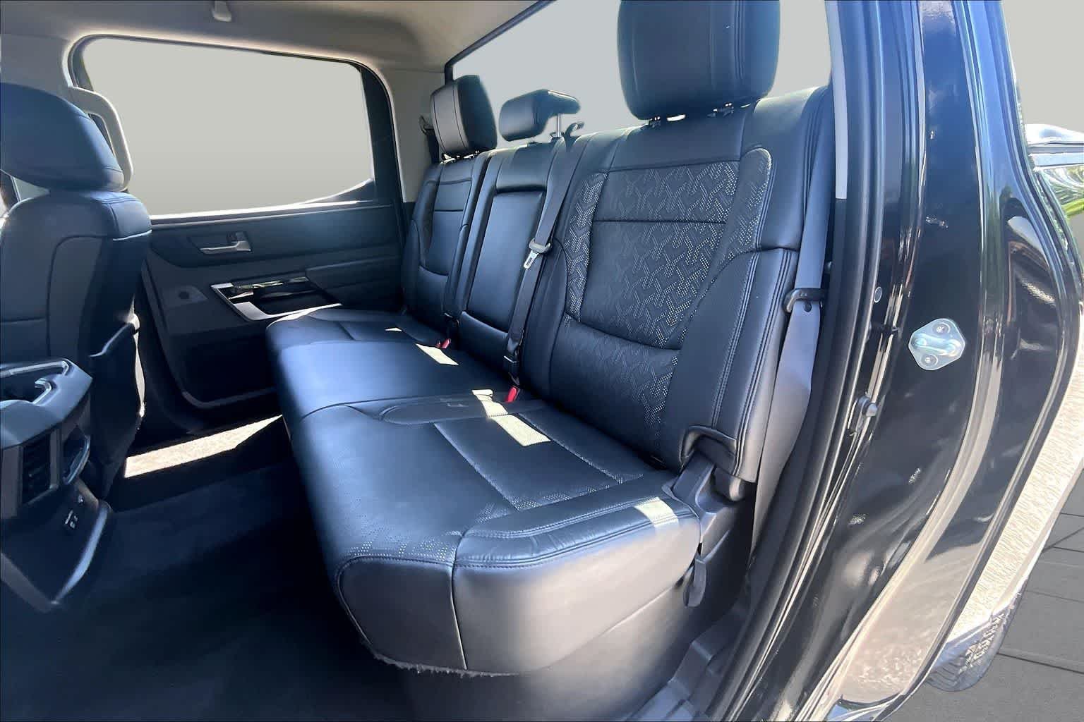 Used 2022 Midnight Black Metallic Toyota Limited image 19