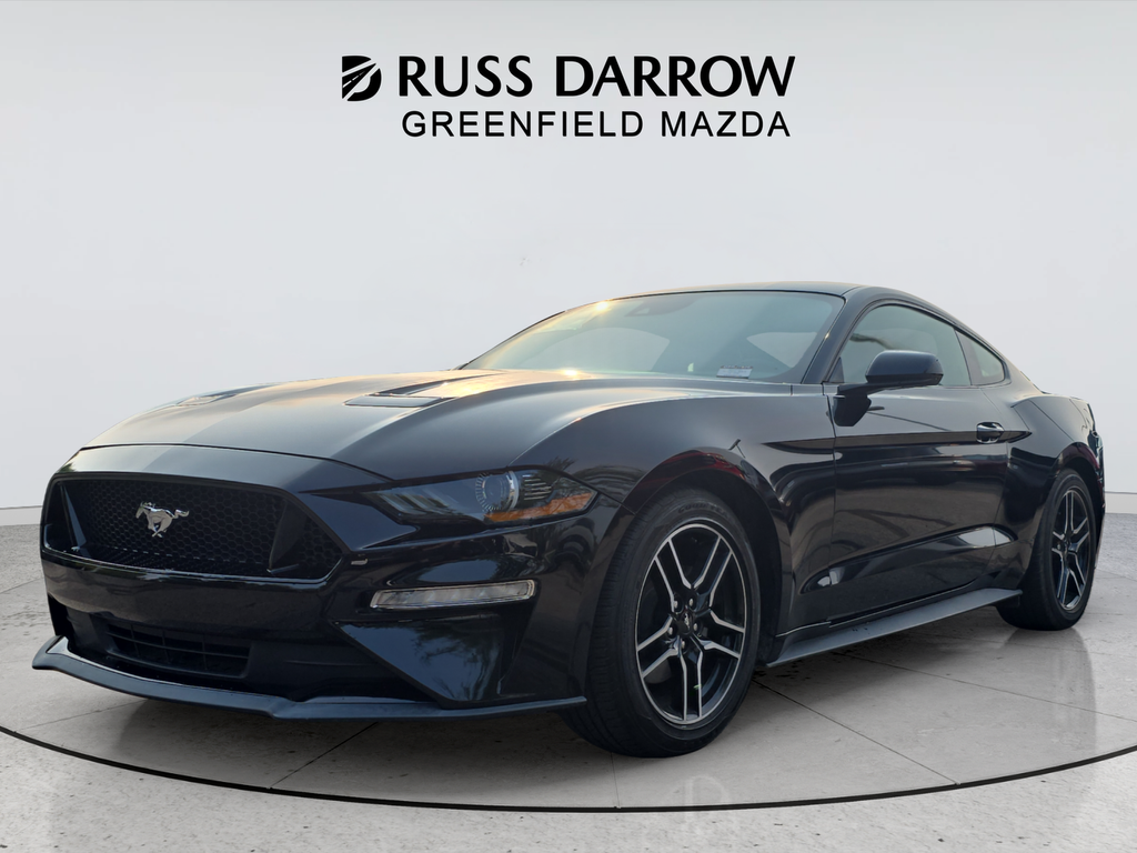 Used 2022 Black Ford EcoBoost Premium image 1