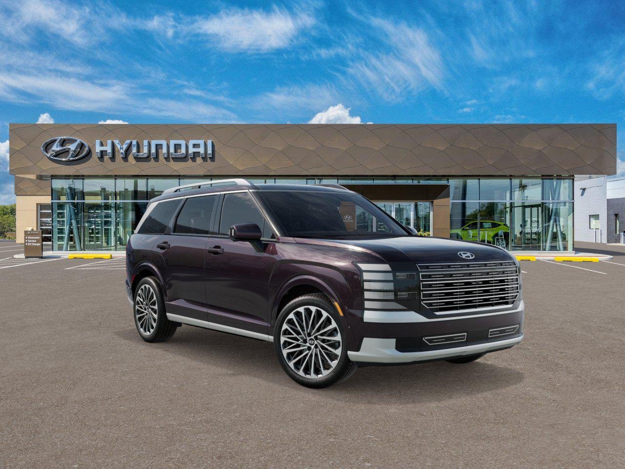 New 2027 Galaxy Maroon Pearl Hyundai Calligraphy image 2