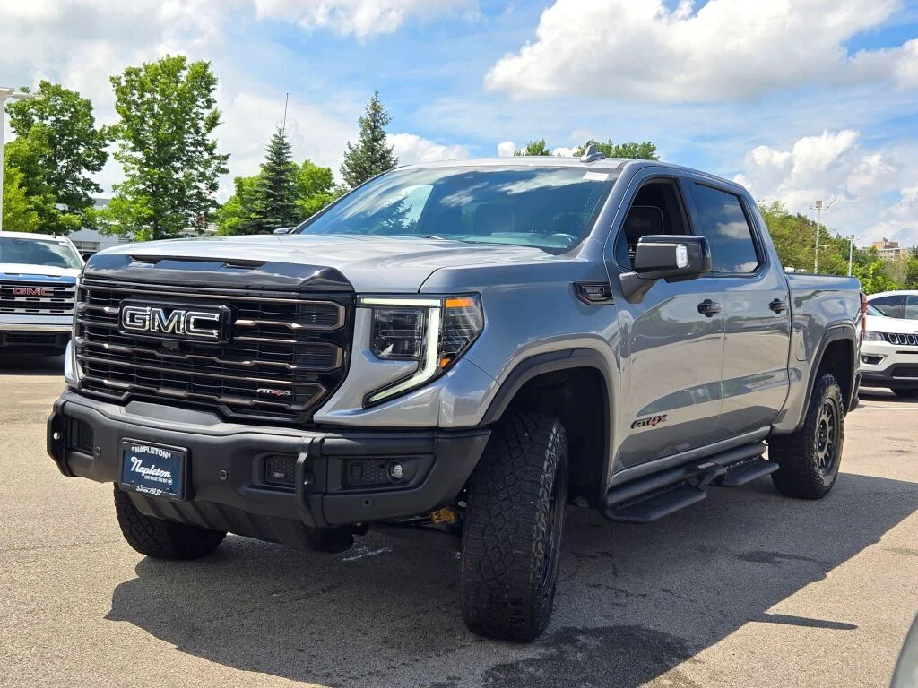 Used 2024 Silver GMC AT4X image 3