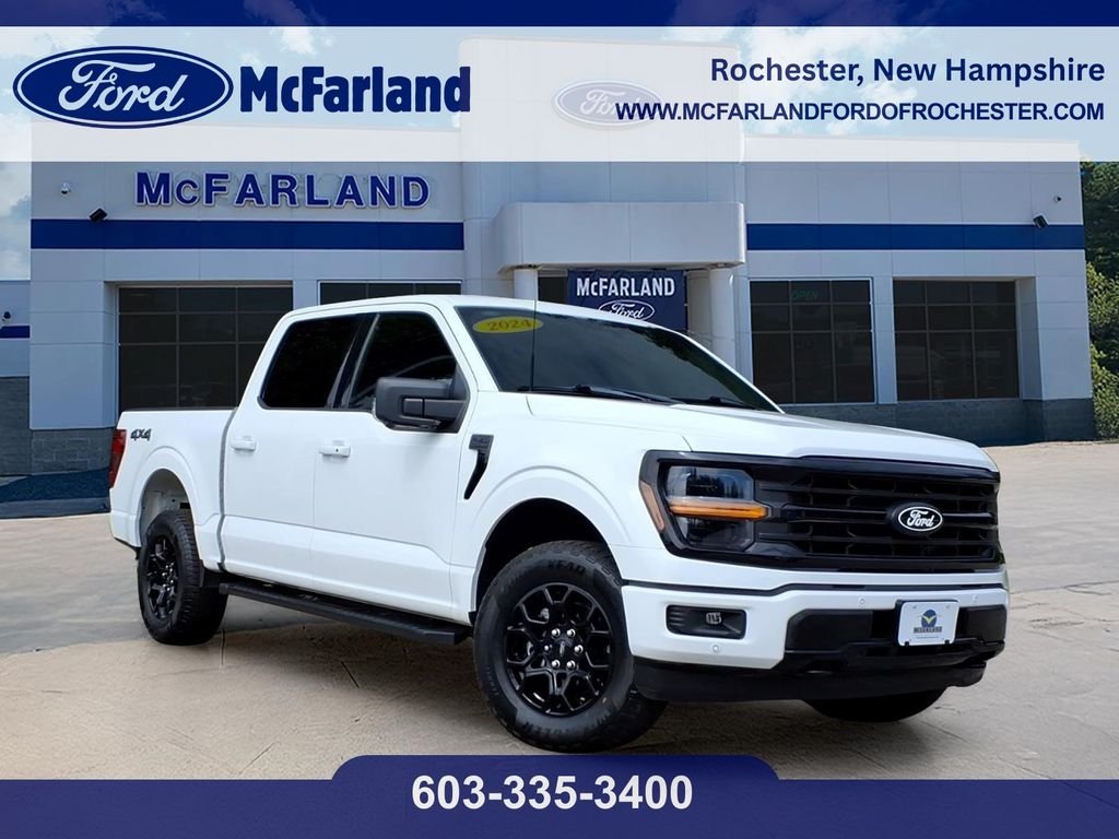 Certified Used 2024 Oxford White Ford XLT image 1