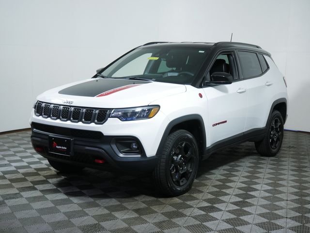 Certified Used 2023 White Jeep Trailhawk image 3