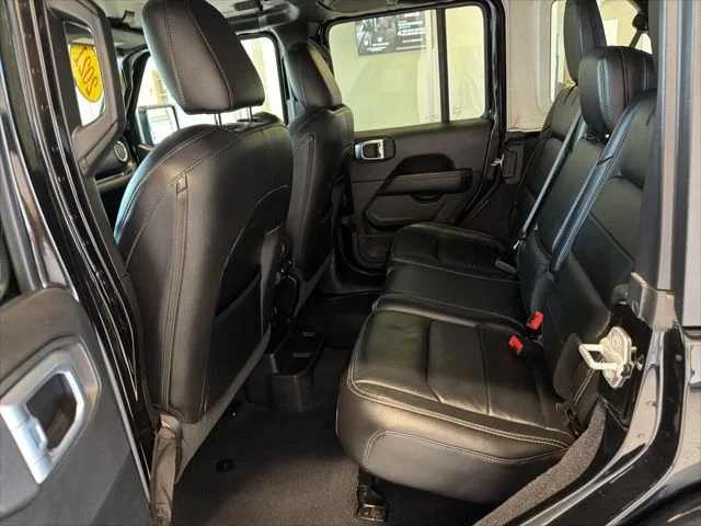 Used 2021 Black Jeep Unlimited Sahara image 15
