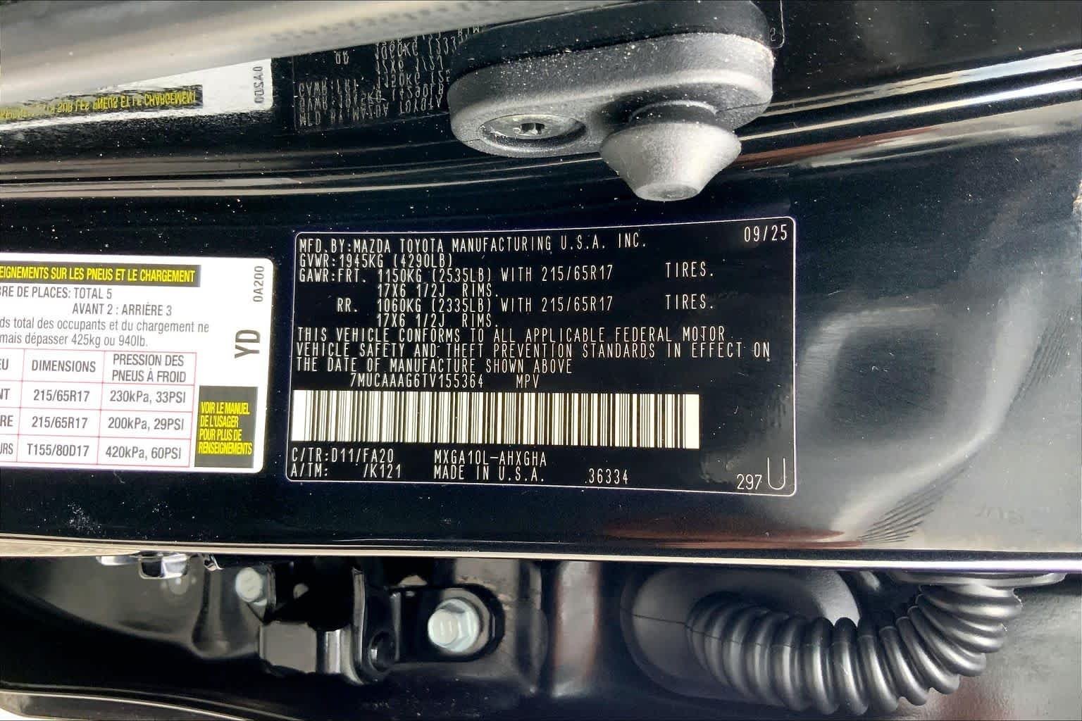Used 2026 Jet Black Toyota LE image 36