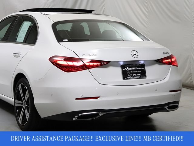 Certified Used 2023 Polar White Mercedes-Benz C 300 image 8