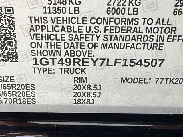 Used 2020 ONYX BLACK GMC Denali image 32