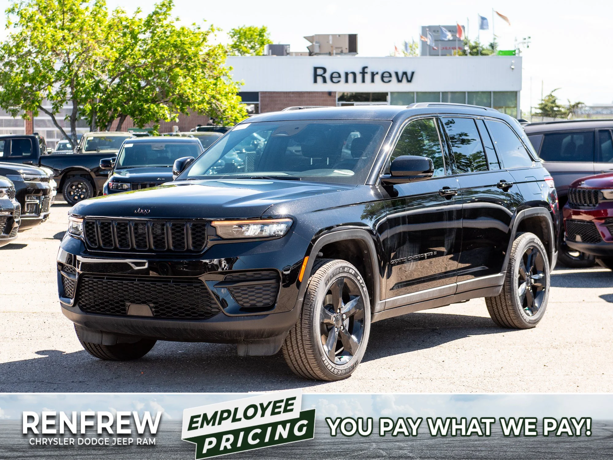 New 2025 Black Jeep Altitude* image 1