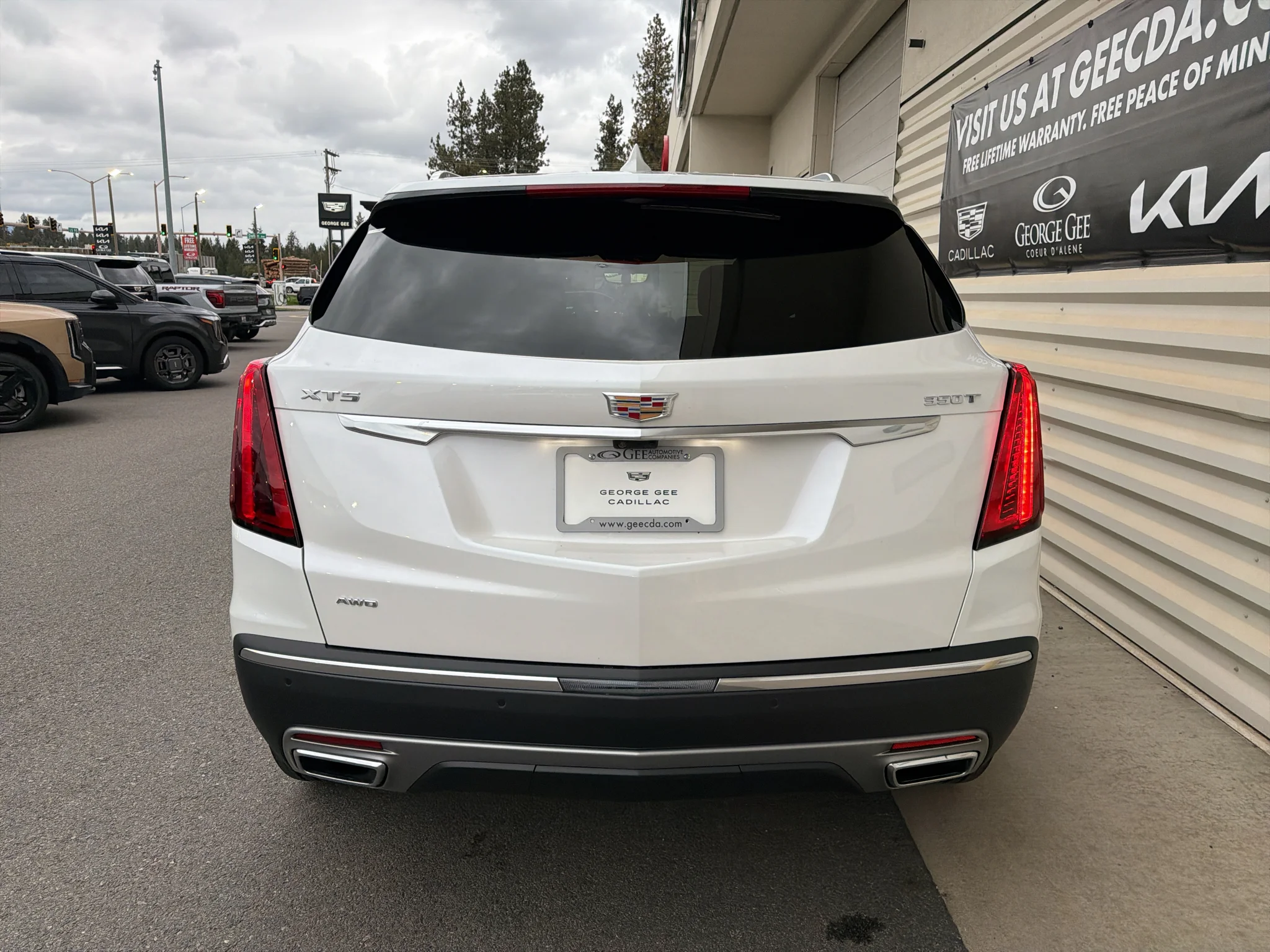 New 2026 Crystal White Tricoat Cadillac AWD Premium Luxury image 5