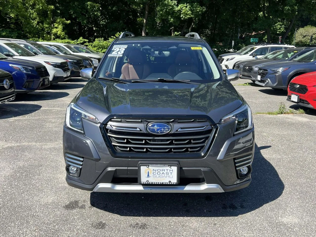 Used 2023 Magnetite Gray Metallic Subaru Touring image 8