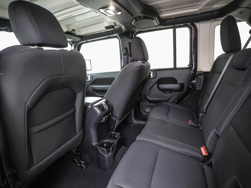 Used 2021 Black Clearcoat Jeep Unlimited Willys image 21