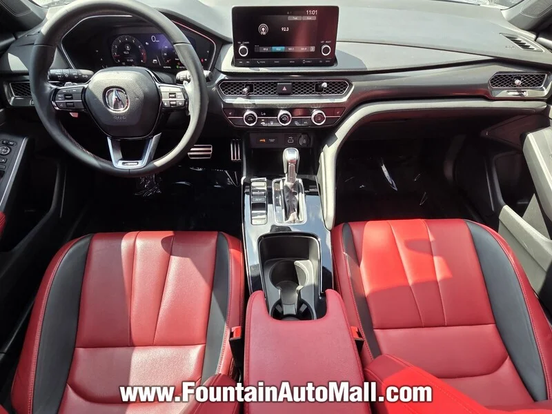 Used 2024 Majestic Black Pearl Acura CVT W/A-SPEC PACKAGE image 10