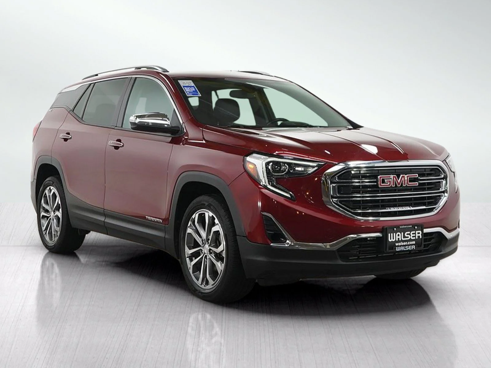 Used 2019 RED QUARTZ TINTCOAT GMC SLT image 7