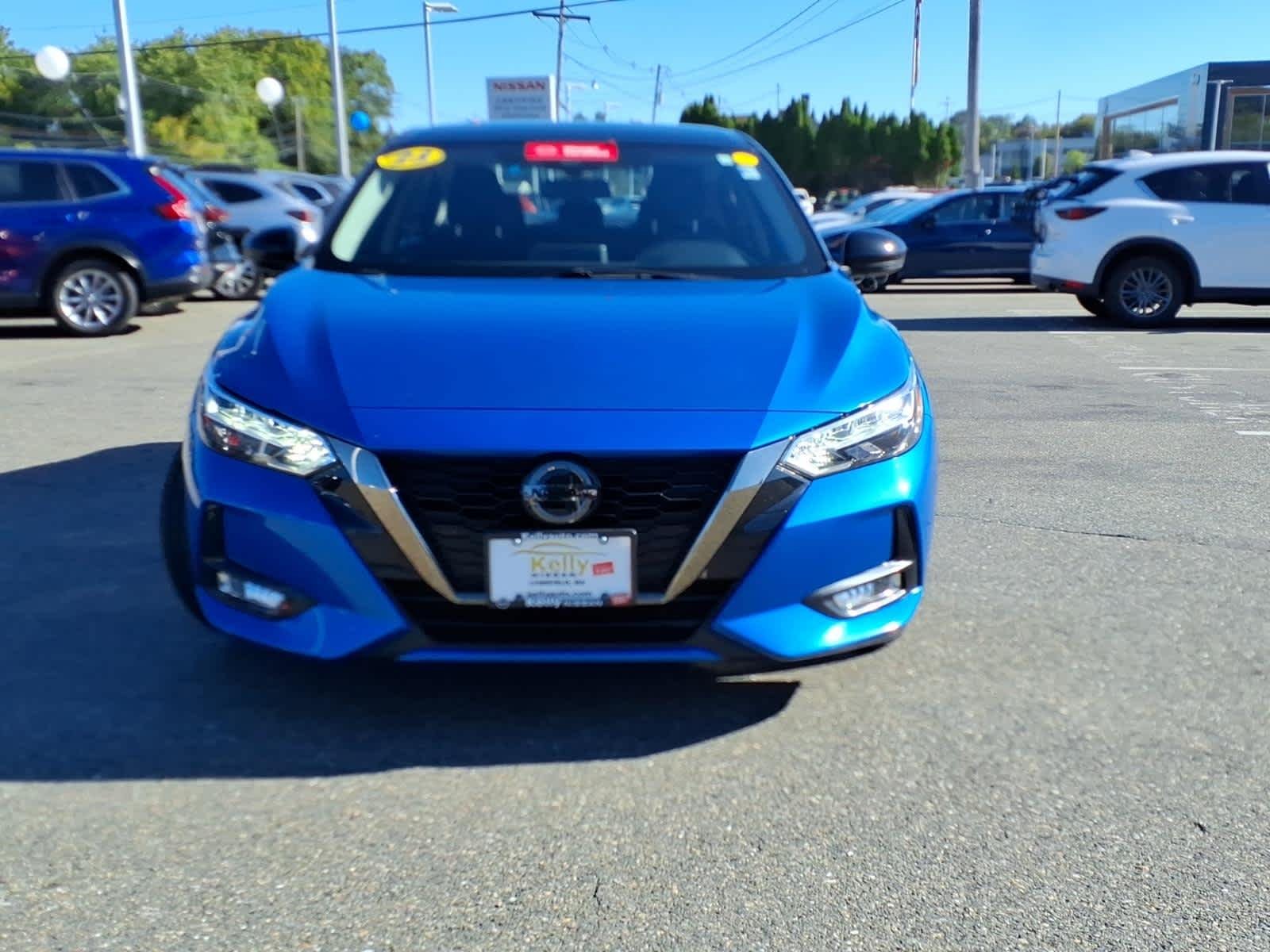 Certified Used 2023 Electric Blue Metallic/Super Black Nissan SR image 2
