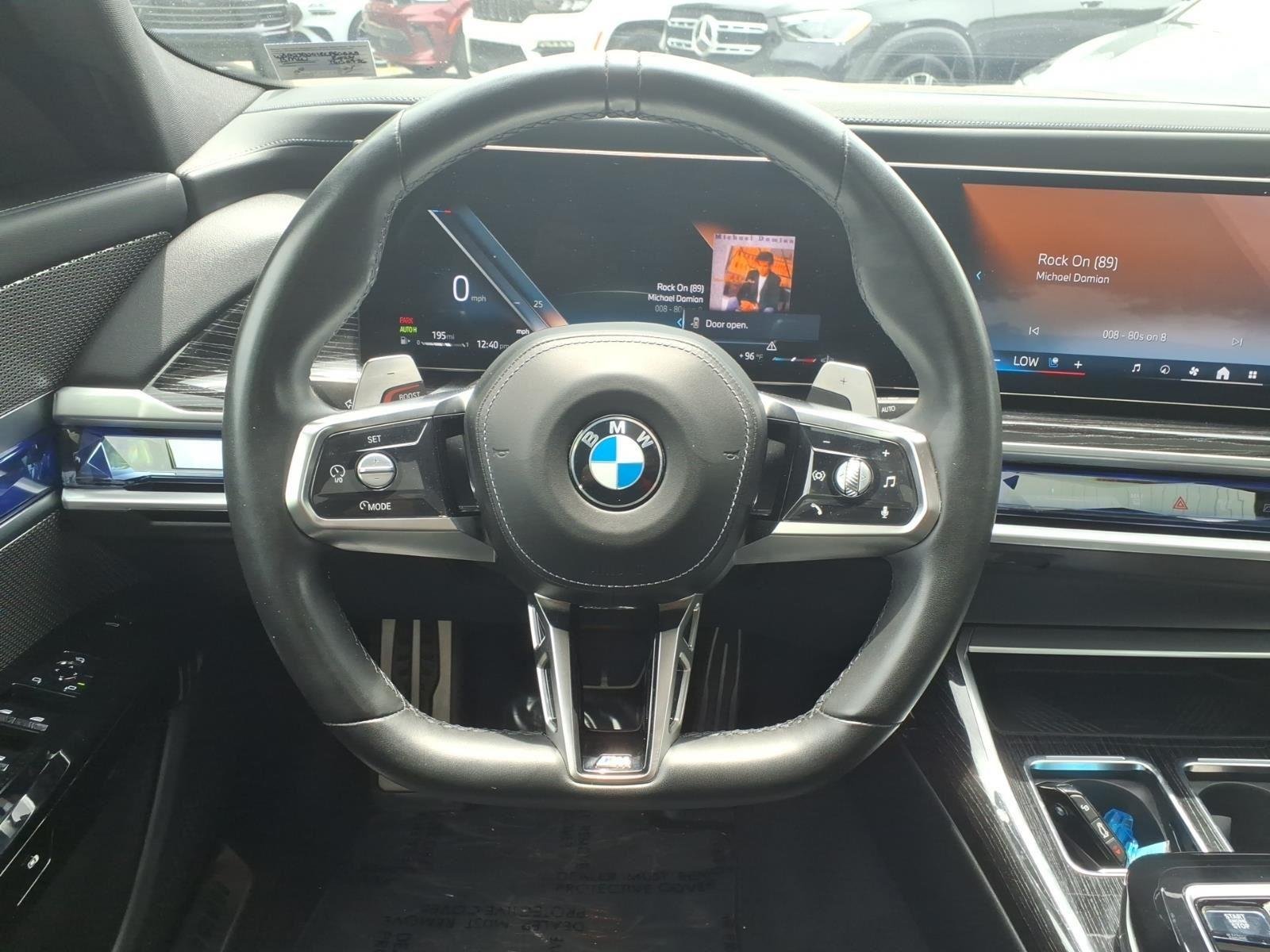 Used 2024 Tanzanite Blue II Metallic BMW 760i xDrive image 12