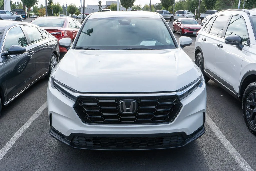 Certified Used 2024 Platinum White Honda EX image 2