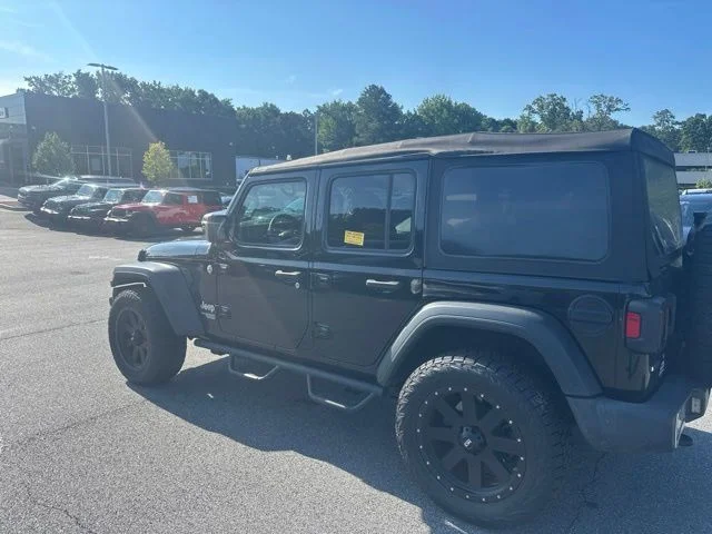 Used 2021 Black Jeep Unlimited Sport image 5