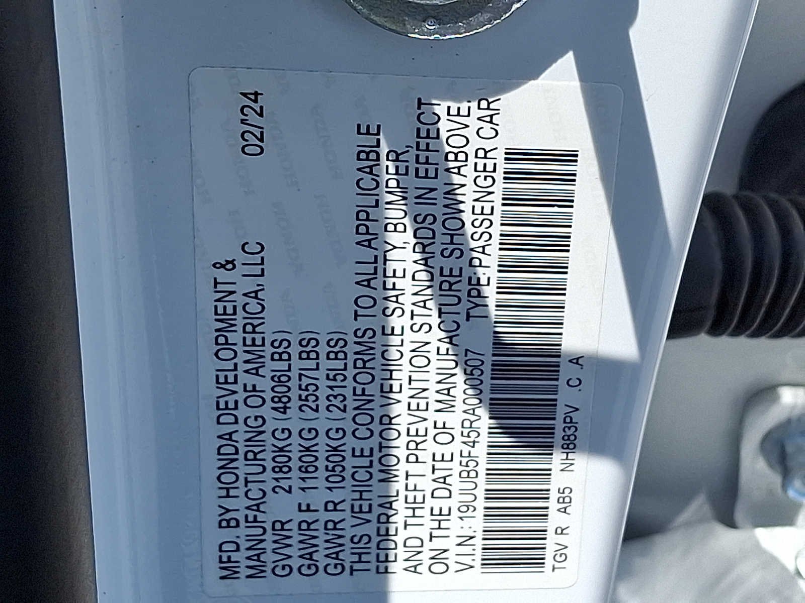 Certified Used 2024 Platinum White Pearl Acura TECH image 29