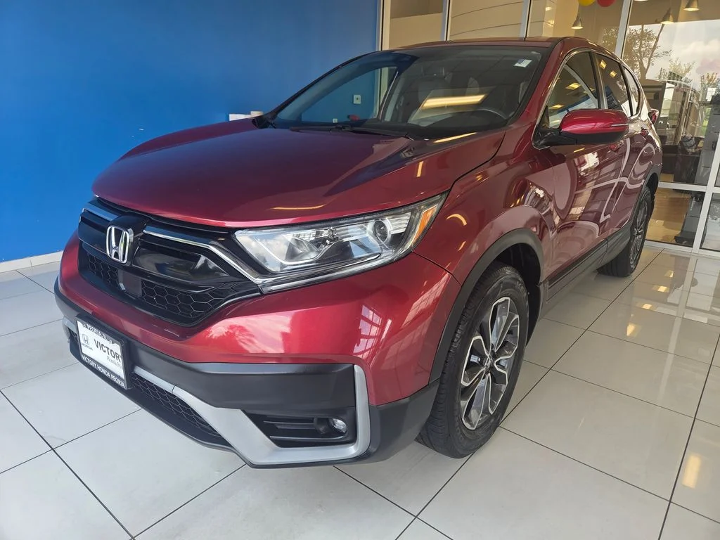 Certified Used 2020 Radiant Red Metallic Honda EX-L image 1