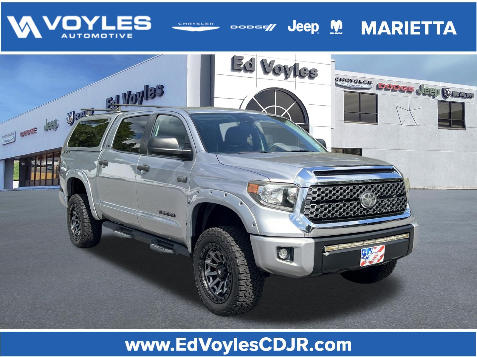 Used 2020 Silver Sky Metallic Toyota SR5 image 1
