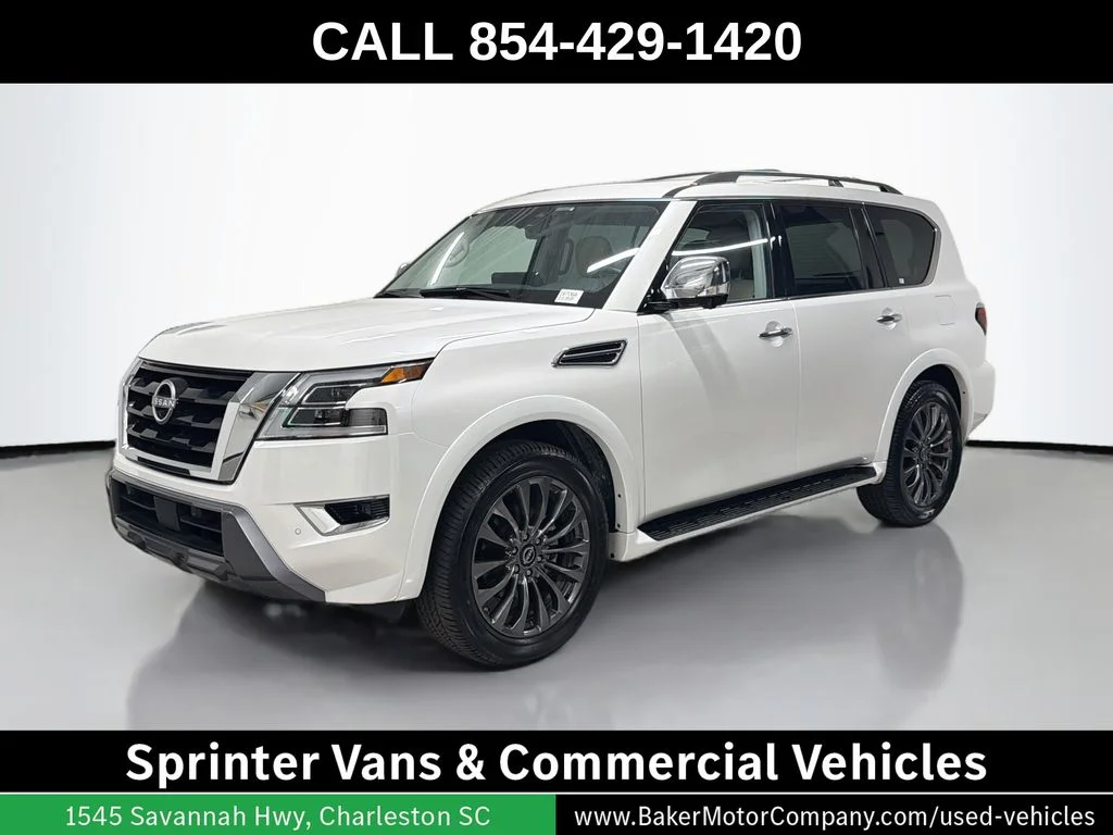 Used 2024 Aspen White Nissan Platinum image 1